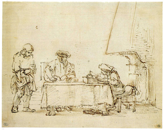 The Parable of the Talents, Painting by Rembrandt,1652 © Louvre Museum, Paris