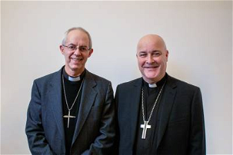 Archbishop of Canterbury Justin Welby, Archbishop of York Steven Cottrell
