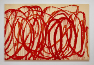 Untitled (Bacchus), by Cy Twombly 2008 © Tate Modern, London & the Cy Twombly Foundation