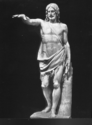 St John the Baptist by Jean-Baptiste Houdon 1808 © Galleria Borghese / Christian Art