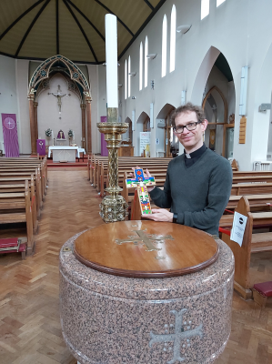 Fr Curran who leads the new parish