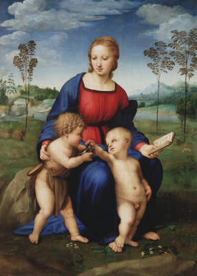 Madonna of the Goldfinch by Raphael 1506 © Galleria degli Uffizi, Florence
