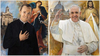 Vatican  anniversary stamps issued in 2019