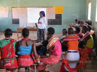 Women's group, Archer's Post, Samburu County, Kenya