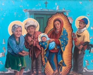 Icon by Kelly Latimore, 'La Presentacion de Cristo en el Templo'