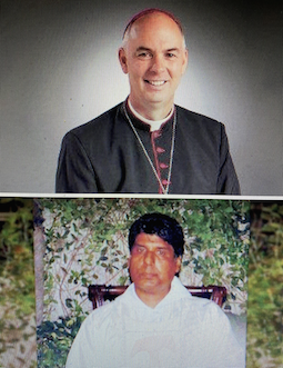 Bishop Paul Martin, Fr Khalid Rehmat