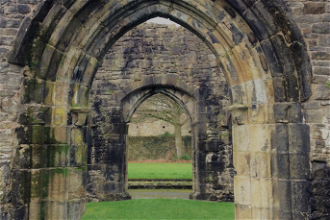 Whalley Abbey ruins