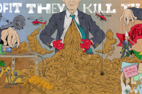 'They Profit, They Kill, They Flee' by Flávio Duarte