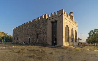 Old Church of Saint Mary of Zion in Aksum, Tigray - image by A.Savin (Wikimedia Commons)