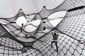 Net Yokohama, Art installation by Numen/ForUse collective, Japan © Numen/Christian Art
