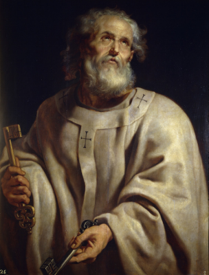 Saint Peter, by Pieter Paul Rubens 1610 © Christian Art