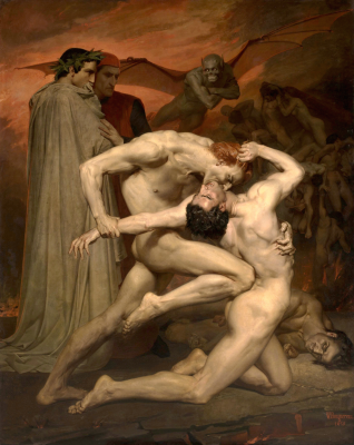 Dante and Virgil in Hell, by William-Adolphe Bouguereau © Musée d'Orsay