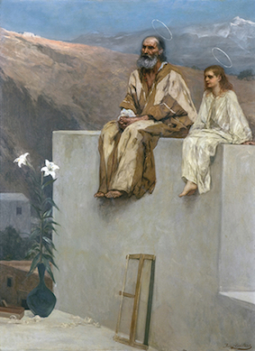 Saint Joseph, by Francois Jean Baptiste Constant © St Martin Church, Villers-sur-Mer, France