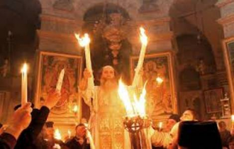 Easter Vigil Jerusalem - image Fides