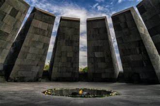 Armenian Genocide memorial, Yerevan. Photo by Amir Kh on Unsplash