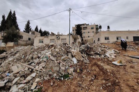 Home of wheelchair-bound resident of east Jerusalem demolished 1 March 2021 image Medical Aid for Palestine