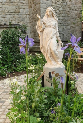 Our Lady of Cana in the Rosary Garden.  Image: St Dominic's