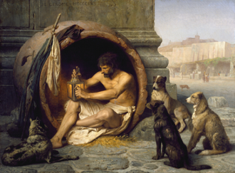 Diogenes, by Jean-Léon Gérôme 1860 © Walters Art Museum, Mount Vernon, Baltimore