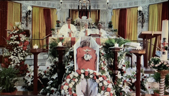 Fr Stan Swamy's funeral - screenshot