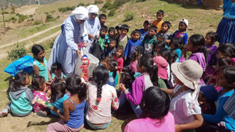 Sisters from the Misioneras de Jesús Verbo y Víctima in Bolivia Image © ACN