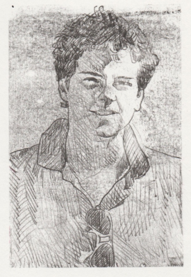 Blessed Carlo Acutis - new monoprint by Mike Quirke