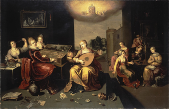 Parable of the Wise and Foolish Virgins, by Hieronymus Francken 1616 © Hermitage Museum, St Petersburg