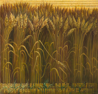 Wheat by Thomas Hart Benton 1967 © Smithsonian American Art Museum