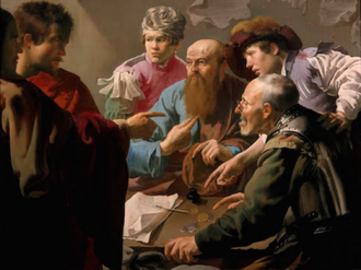 The Calling of Saint Matthew, by Hendrick ter Brugghen 1621 © Centraal Museum, Utrecht