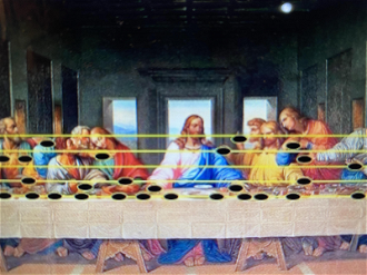 The Last Supper, by Leonardo Da Vinci, Fresco at Santa Maria delle Grazie, Milan, © Wikimedia