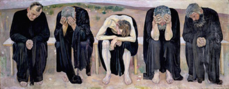 The Disappointed Souls by Ferdinand Hodler © Guggenheim Museum, NY/Kunstmuseum Bern/Alamy