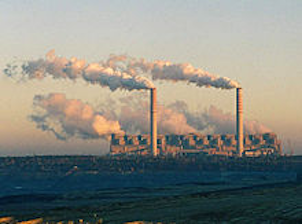 Coal powered power station - Wiki image