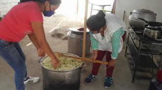 Communal kitchen, Misiones parish