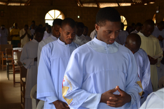 Archive image of students from Christ the King Seminary, Fayat, Kaduna State © ACN