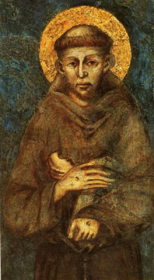 St Francis of Assisi -  Image public domain