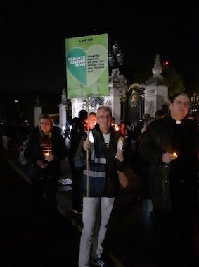 Westminster candlelit prayer walk for start of COP26 on Monday night