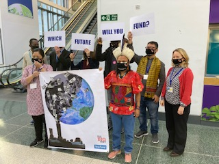 Protest at COP26. Which future would you fund?