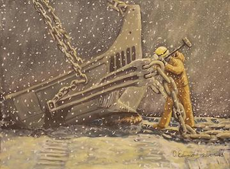 Persistence, Painted by Carey MacDonald 2018 © Carey MacDonald artist