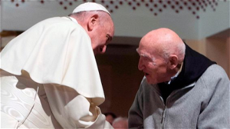 Pope's meeting with Fr Jean Pierre Schumacher, 31 March 2019  - Image Vatican News