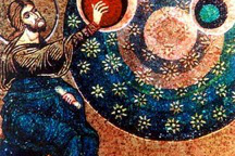 Mosaic fragment Cathedral of Monreale, Sicily