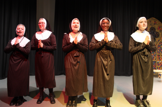 Scene from St Paul's production of Sister Act