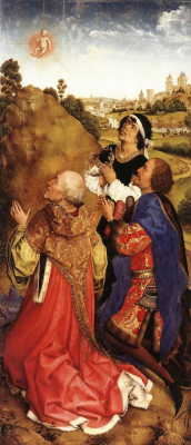 Arrival of the Magi, Bladelin Altarpiece, by Rogier van der Weyden © Gemäldegalerie, Berlin