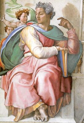 The Prophet Isaiah by Michelangelo, Fresco © Wikimedia Sistine Chapel, Vatican City