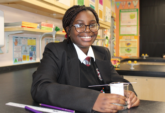 Young crime scene investigator - see ICN's Facebook page for more pictures