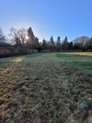 Photo: A walled garden at St. Edwards School, an A Rocha Partner near Southampton