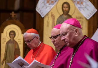 Service at the Ukrainian Cathedral