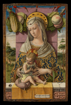 Madonna and Child,  by Carlo Crivelli 1480 © The Metropolitan Museum, New York