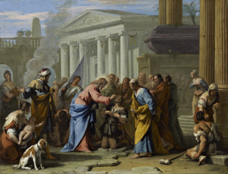 Christ Healing the Blind Man by Sebastiano Ricci 1712 © National Galleries of Scotland, Edinburgh
