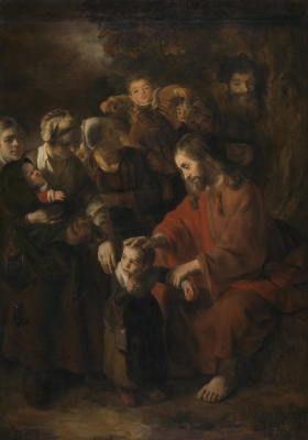 Christ blessing the Children, by Nicolaes Maes, 1653 © National Gallery, London