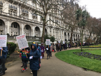 Ash Wednesday by Embankment 2019  ICN/JS