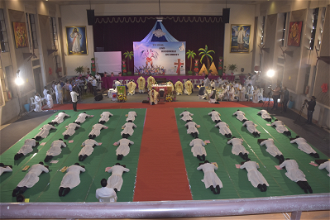 Diaconal ordination of 33 seminarians from Vidyajyoti, Delhi
